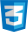 CSS3 logo